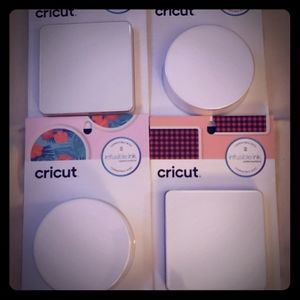4 Sets of Cricut Infusible Ink Coasters